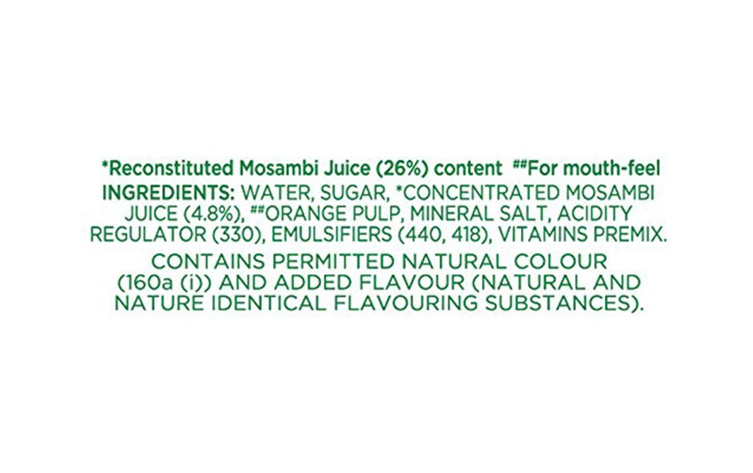 Tropicana Mosambi Delight    Tetra Pack  1000 millilitre